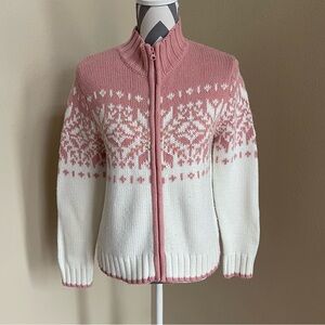 St John’s Bay - Zip Up Sweater Jacket - Size: Petite Small